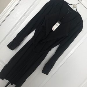 Silly Satin Dress BCBG MaxAzria Black Dress